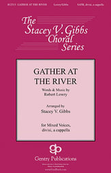 Gather at the River SATB choral sheet music cover